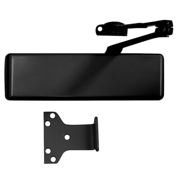Manual, Hydraulic, 4040XP Series Surface Mounted Closers, Surface Mounted Closer, Heavy Duty Black